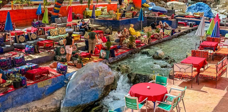 Marrakesh: Ourika Waterfalls, Atlas Mountains, Guide + Lunch - Along the Ourika Valley