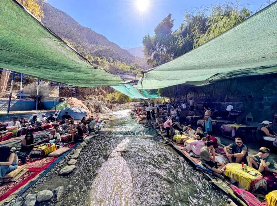 Marrakesh: Ourika Waterfalls, Atlas Mountains, Lunch + Guide - The ride back to Marrakech