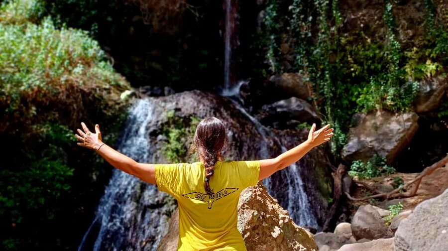 Maspalomas: Hiking in the Waterfalls with Sky Rebels - Following Water Through a Fairy-Tale Ravine