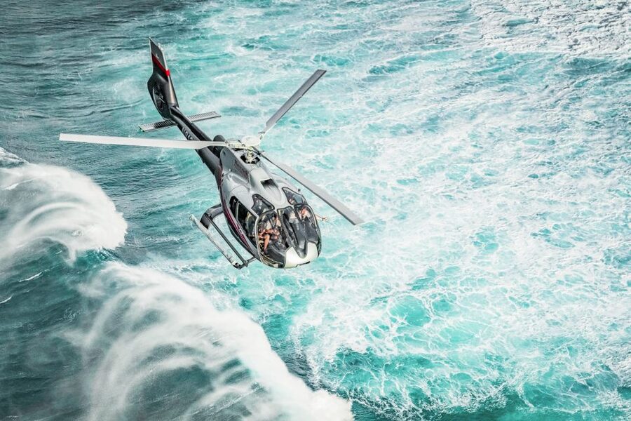 Maui: Road to Hana Helicopter & Waterfall Tour with Landing - From Kahului to Maui’s wet north coast