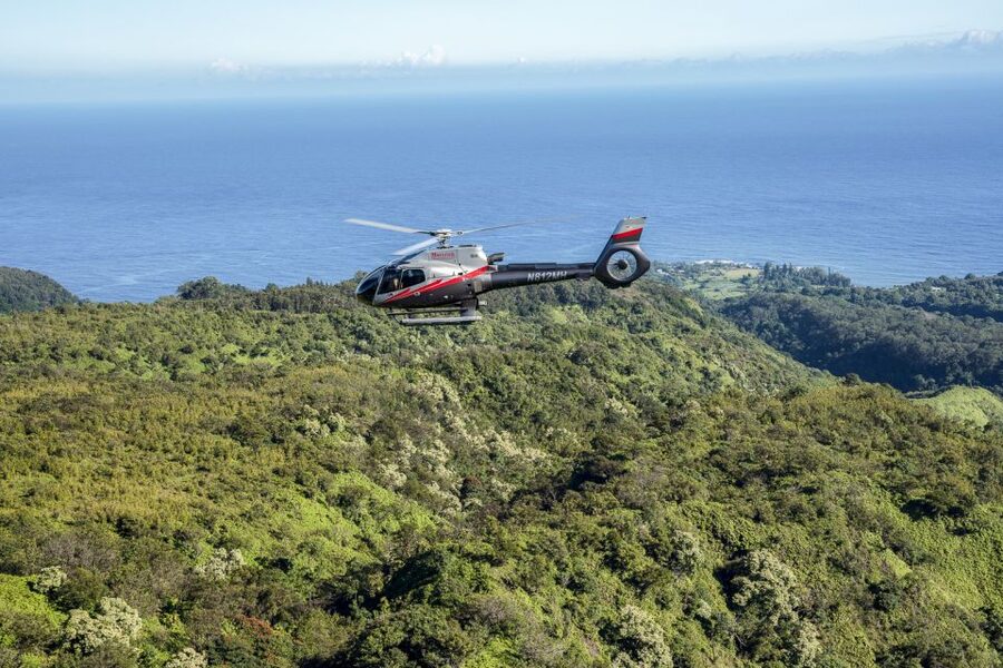 Maui: Road to Hana Helicopter & Waterfall Tour with Landing - Paia, Hookipa, and the power of Peahi