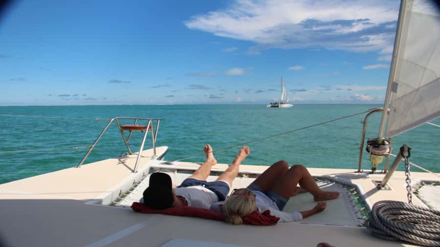 Mauritius: Ile aux Cerf Catamaran w/Waterfall Visit & Lunch - A full day from Trou d’Eau Douce