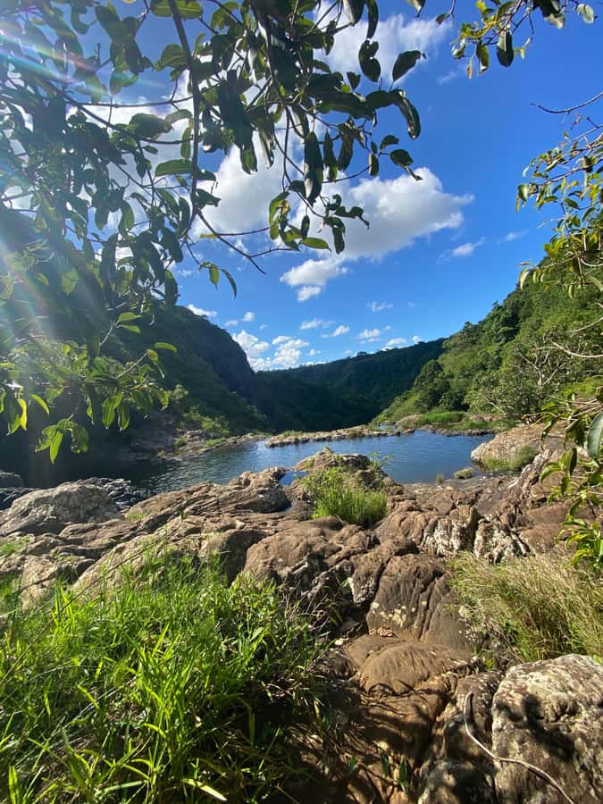 Mauritius Natirel : 7 cascades valley waterfall discovery - Fruit, breakfast, and a Mauritian lunch
