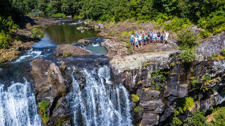 Mauritius: Tamarind Falls Highlights 3-Hour Hiking Trip - Reaching the first waterfall after 30 minutes