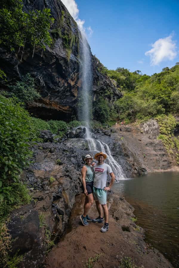 Mauritius: Tamarind Falls Highlights 3-Hour Hiking Trip - Across sugarcane fields to the canyon