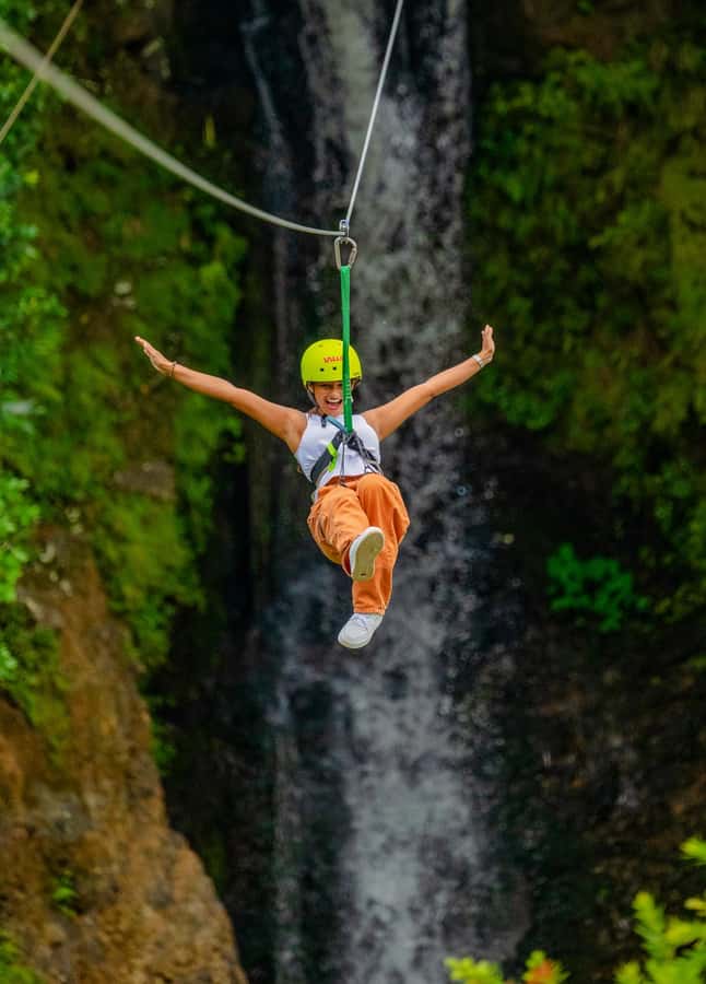 Mauritius: Vallé Advenature Park: Waterfall Zipline - Why the park setting matters