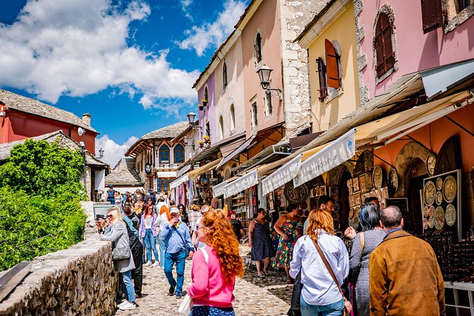 Mostar and Herzegovina Tour with Kravica Waterfall from Split & Trogir - Mostar’s bazaar and coffee culture