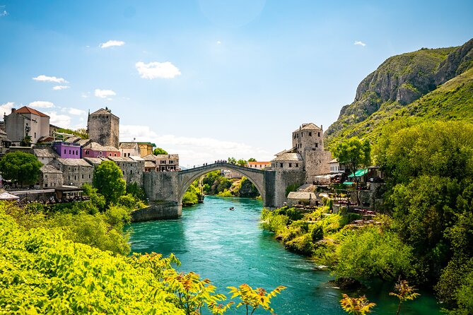 Mostar and Herzegovina Tour with Kravica Waterfall from Split & Trogir - The Old Bridge over the Neretva