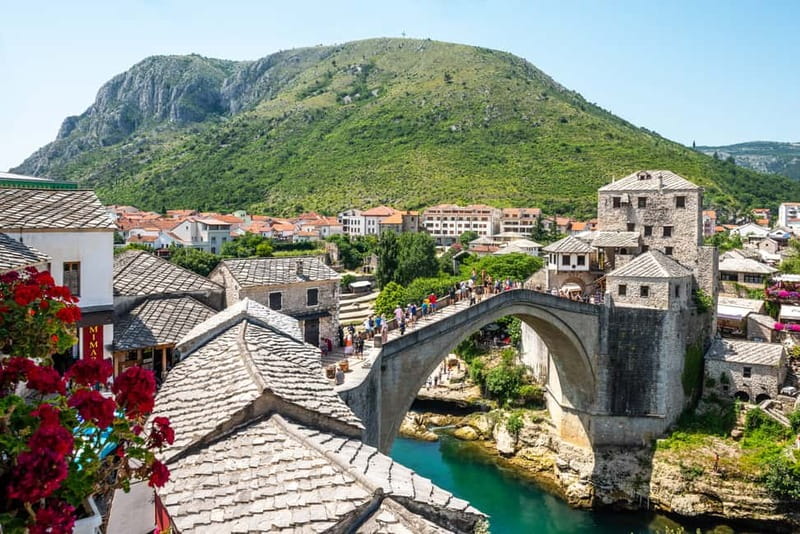 Mostar & Kravice Waterfalls: Guided Day Trip from Dubrovnik - Kravice Waterfalls: one hour among green water and stone