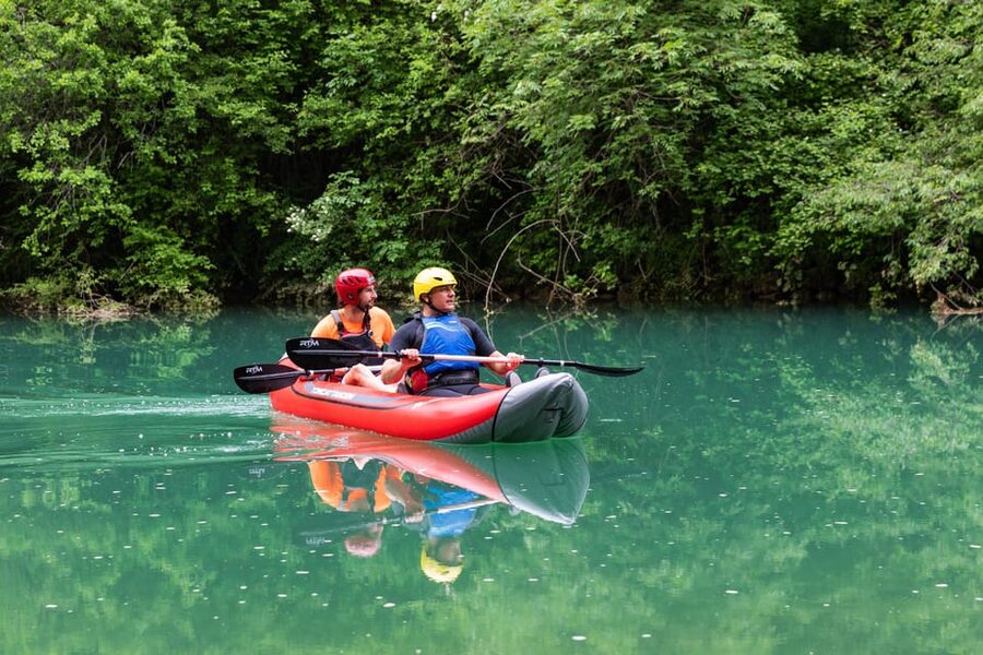 Mrežnica Waterfalls Kayaking | Slunj - Rastoke - Plitvice - The 15 minute river break