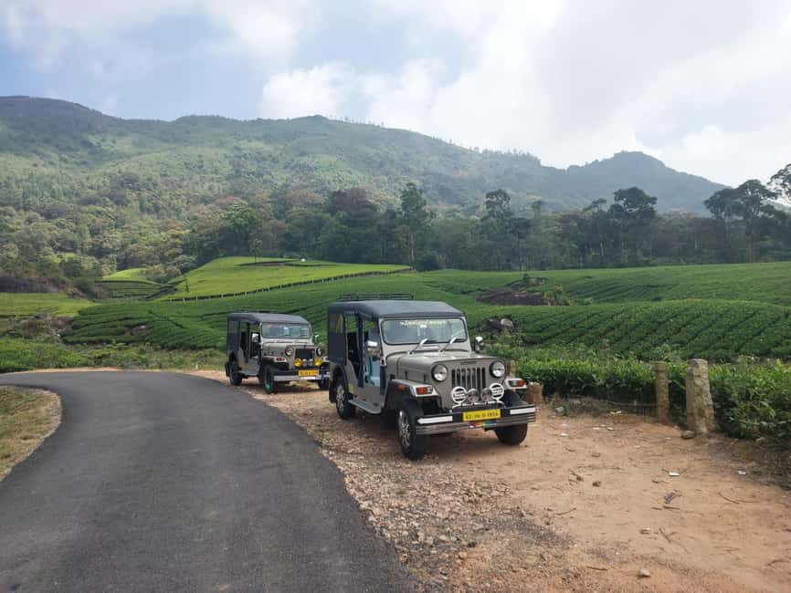 Munnar: Anakulam Jeep Safari with Waterfall and Elephant - Viriparai Waterfalls and the cost of stopping