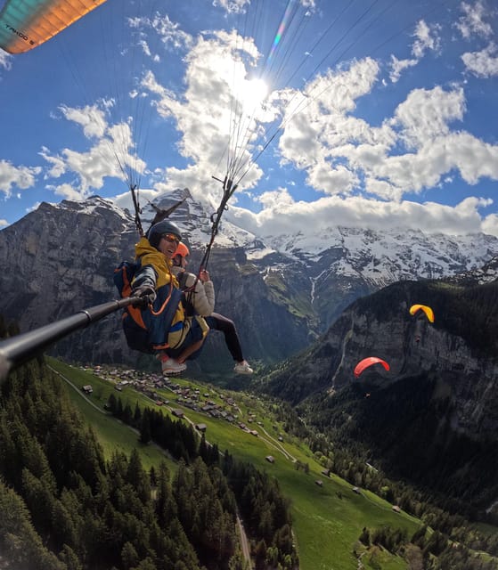 Mürren: Paragliding over Lauterbrunnen Cliffs and Waterfalls - Weather, Clothing, and Comfort