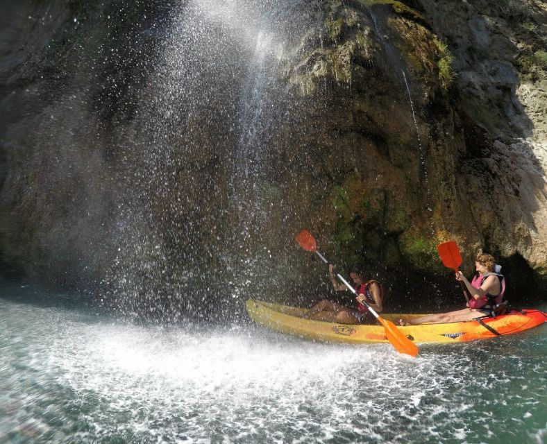 Nerja: Guided Kayak Tour Nerja Cliffs and Maro Waterfall - GoPro Photos and What You Actually Receive