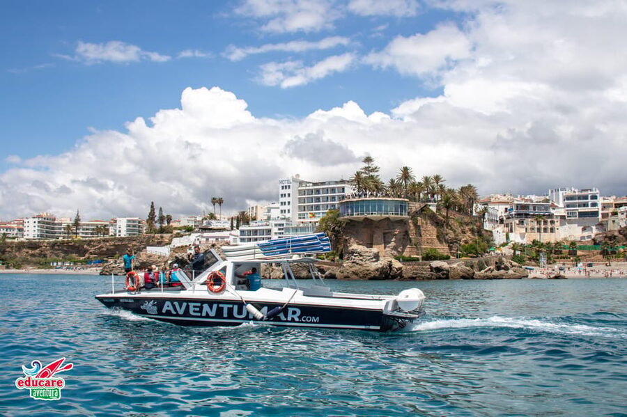 Nerja: Maro Waterfall Boat Trip with Paddleboarding & Drink - Reaching the waterfall by paddleboard