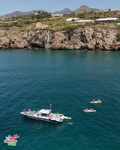 Nerja: Maro Waterfall Boat Trip with Paddleboarding & Drink - Practical advice for a smoother day