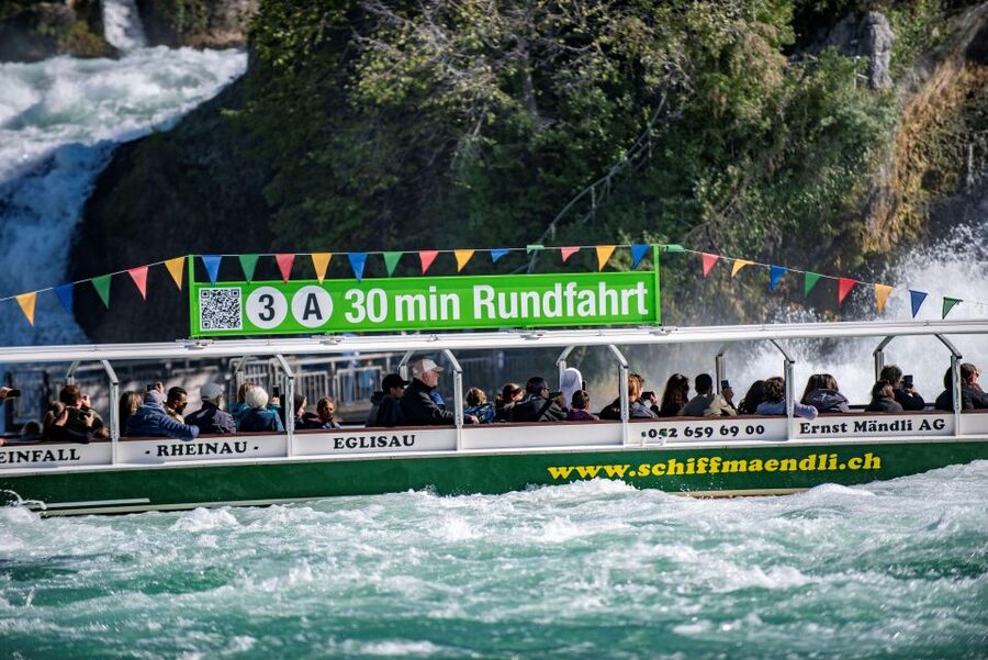 Neuhausen am Rheinfall: Rhine Falls Boat Tour - Getting the best views from the boat