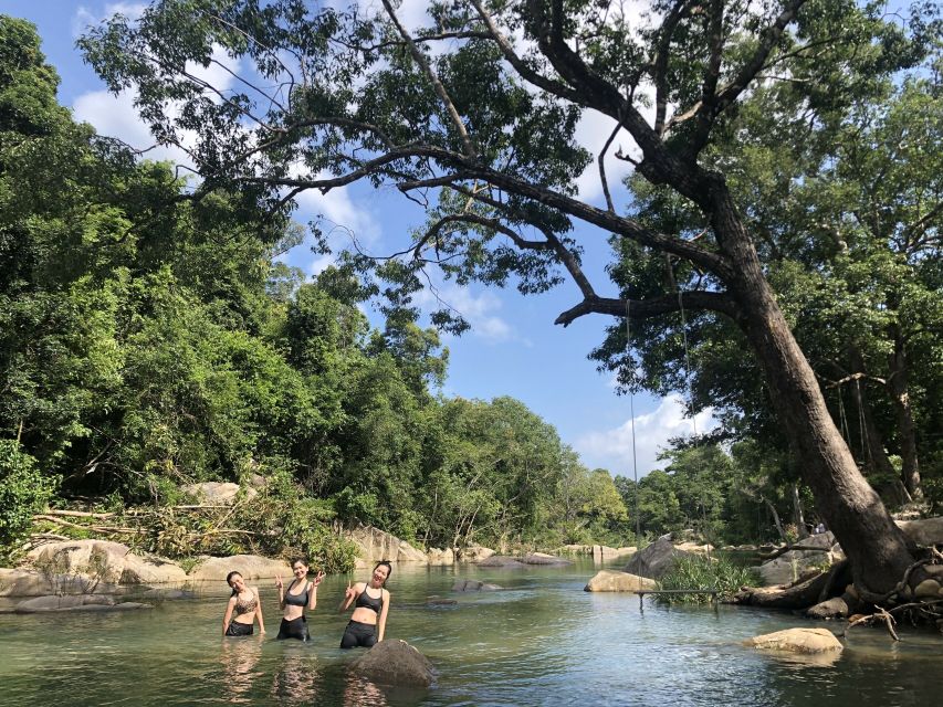 Nha Trang: Half-Day Trip to Ba Ho Waterfall - Swimming, cliff jumps, and cool water