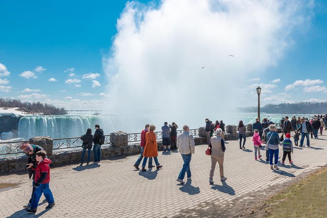 Niagara Falls 1 Day Tour from NYC with Maid of the Mist Boat Ride - Luna Island and Bridal Veil Falls