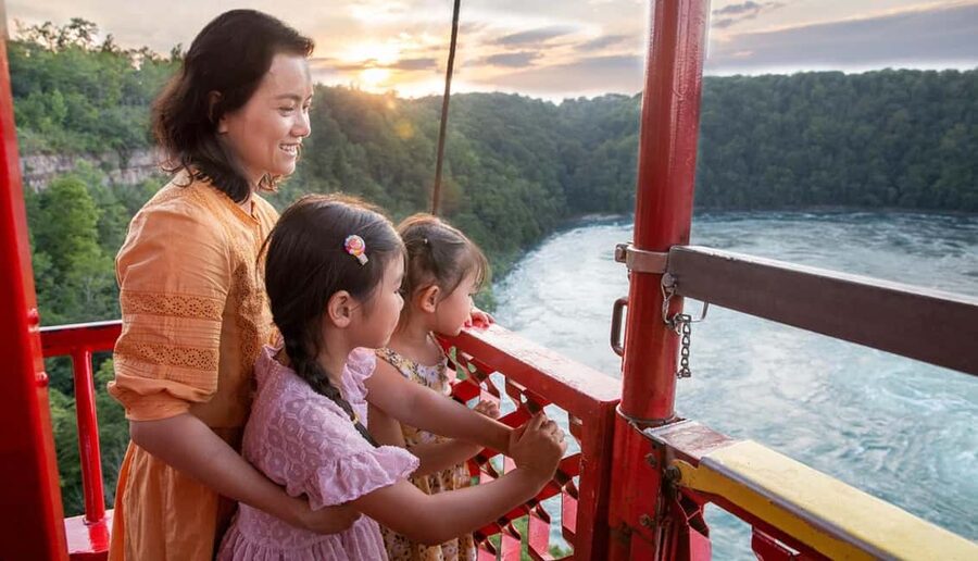 Niagara Falls: 5 Attraction Pass, WEGO Bus & Audio Guide - White Water Walk follows the Niagara Gorge
