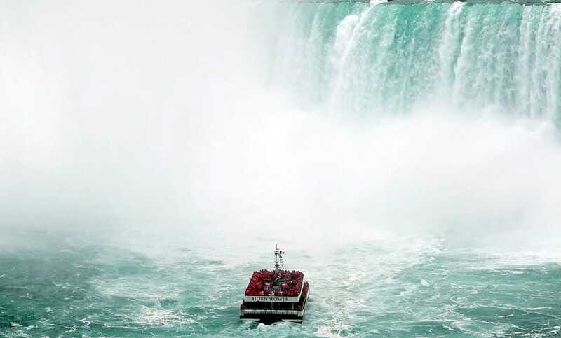 Niagara Falls: Boat, Journey Behind the Falls, & Tower Tour - Skylon Tower: Niagara from above