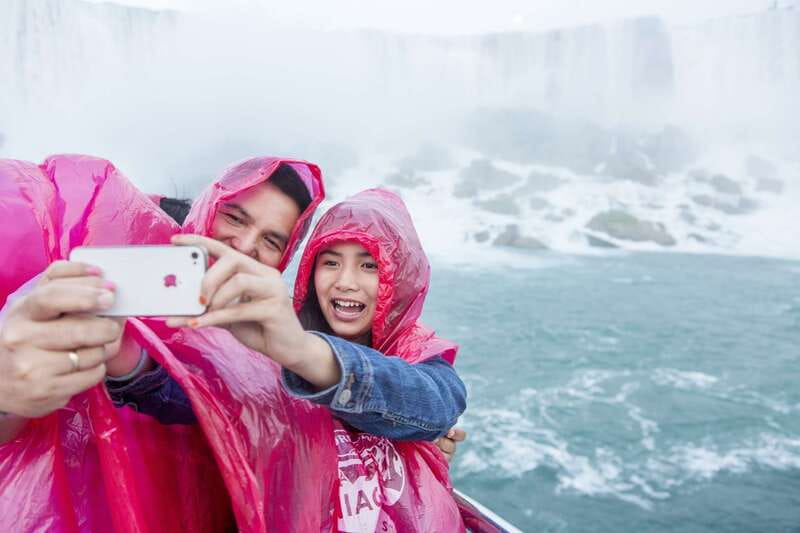 Niagara Falls: Boat Trip & Journey Behind the Falls Tour - Descending to Niagara City Cruises