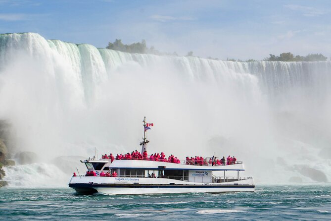 Niagara Falls Canada 3-Hour Tour w/Boat & Behind the Falls - Journey Behind the Falls: close, loud, and fairly brief