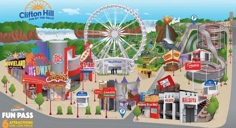 Niagara Falls, Canada: Clifton Hill 6 Attraction Fun Pass - Movieland Wax Museum is a slower, uneven stop