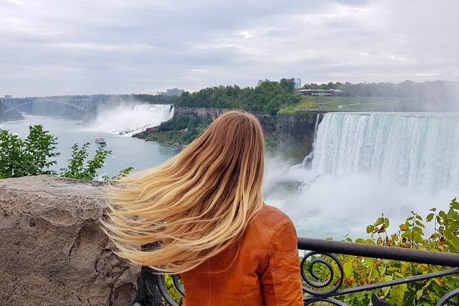 Niagara Falls Canada Day Tour From Toronto + Boat Cruise Option - Walking behind the falls