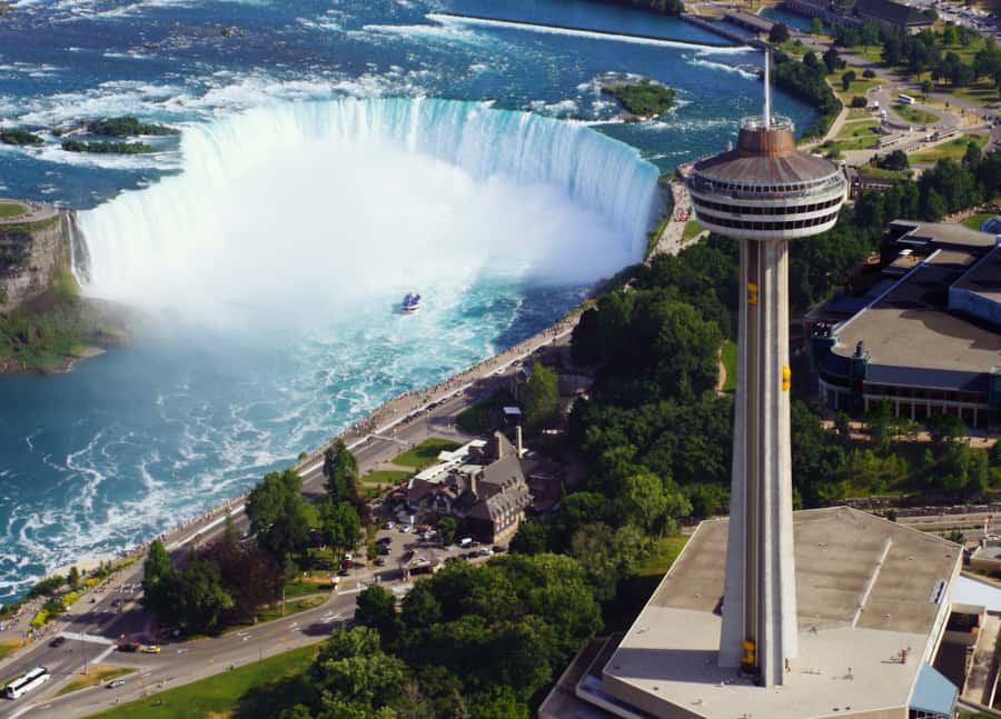 Niagara Falls Canada Tour from USA: Journey, Boat & Tower - The driving tour fills in the edges
