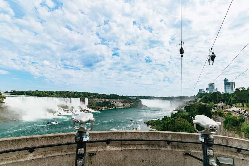 Niagara Falls, Canada: Zipline to The Falls - What the Niagara zipline actually feels like