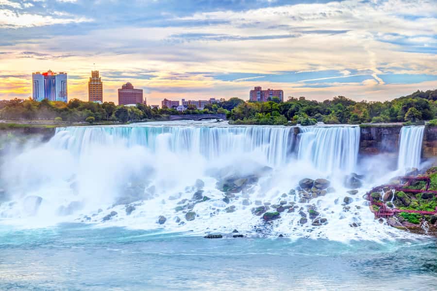 Niagara Falls: Canadian Side Day Trip with Maid of The Mist - American viewpoints at Terrapin Point and beyond