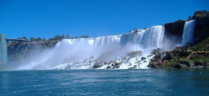 Niagara Falls Canadian Side Tour and Maid of the Mist Boat Ride Option - Skylon Tower gives you the big picture first