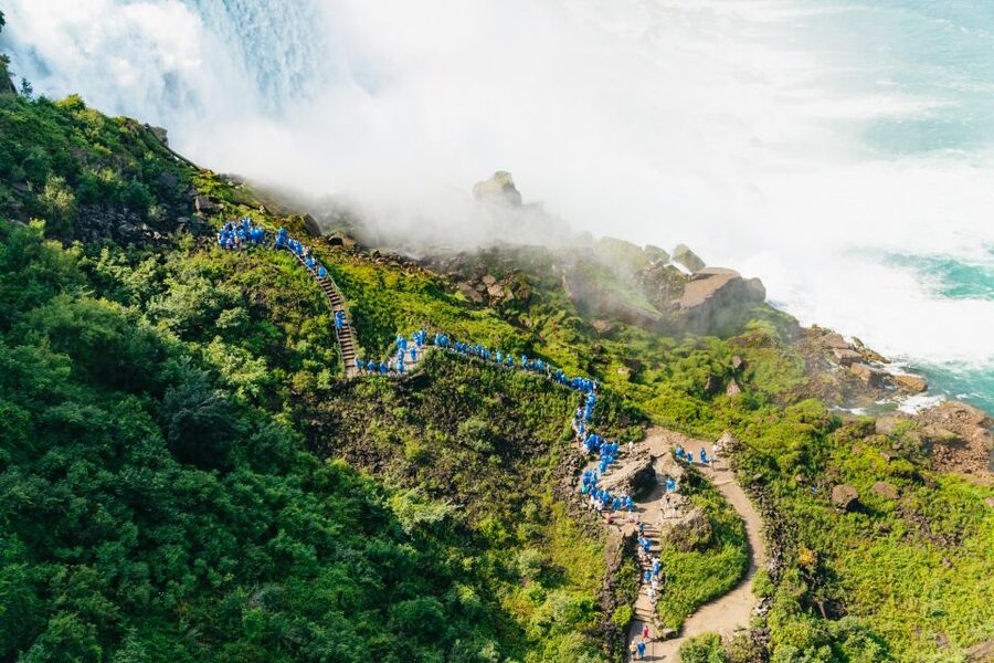 Niagara Falls: Cave of the Winds, Boat Ride, & Trolley Tour - The trolley makes the park manageable