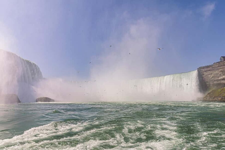 Niagara Falls: Early Access Boat & Journey Behind the Falls - Journey Behind the Falls at Table Rock