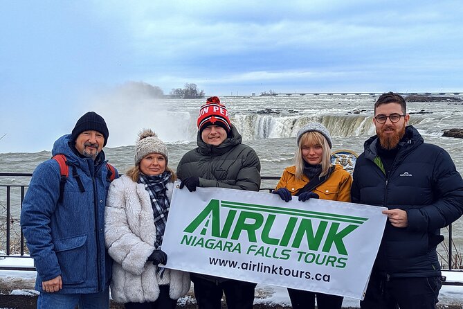 Niagara Falls from Toronto: Skip-the-Line Boat & Skylon Tower - Journey Behind the Falls: an indoor angle on the waterfall