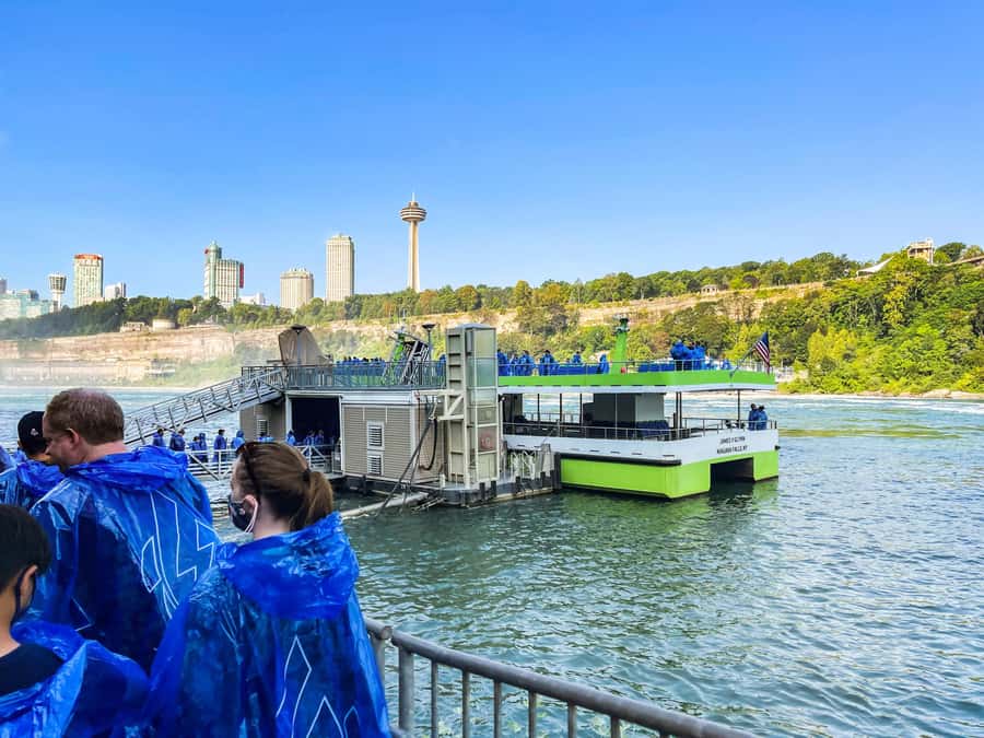 Niagara Falls, NY: Maid of the Mist Boat & Falls Sightseeing - Maid of the Mist Puts You Below the Falls