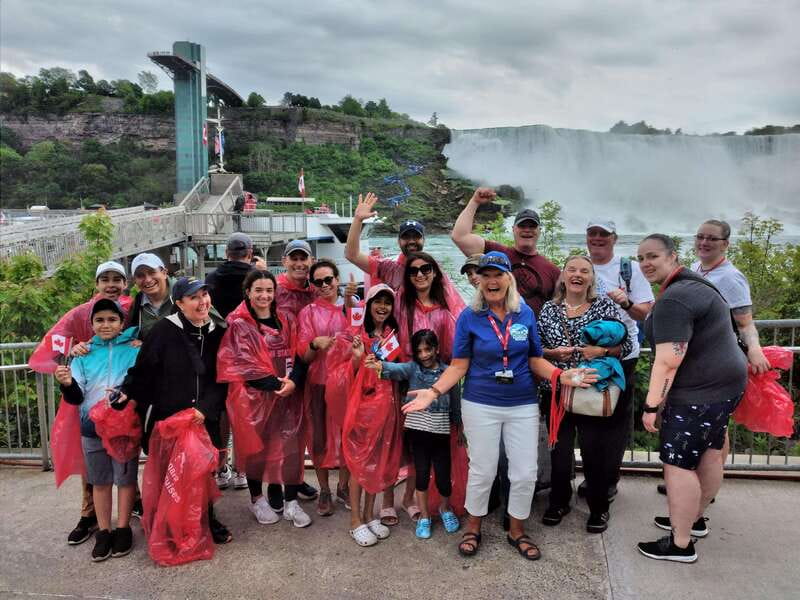 Niagara Falls Tour: Boat Ride, Journey Behind Falls and more - Hornblower Niagara Cruises and the close-up finale