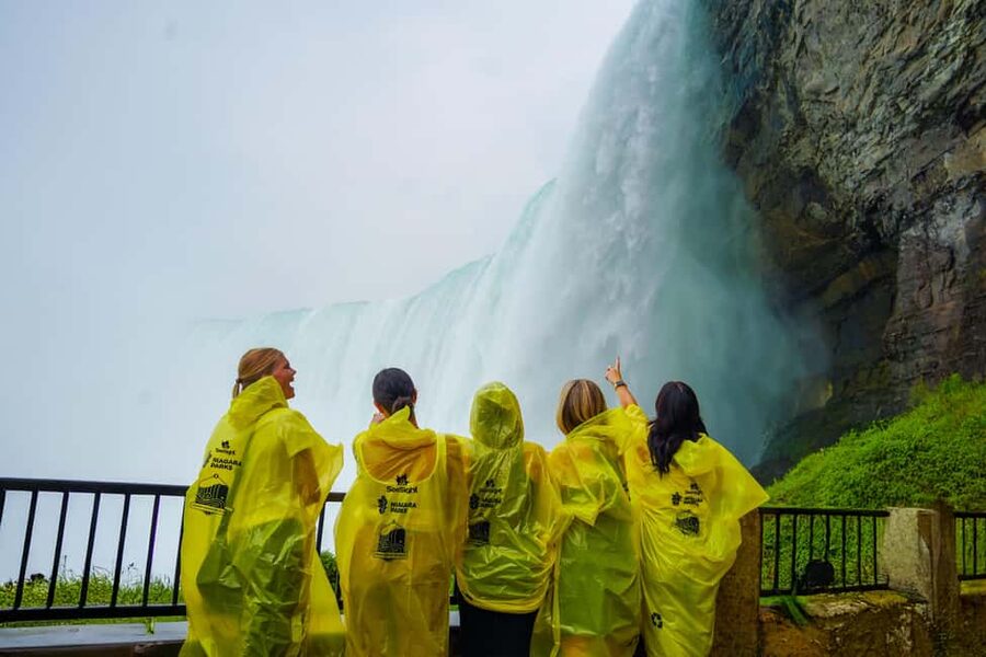 Niagara Falls Tour: Skylon, Journey Behind Falls & Boat Ride - Seeing the American Falls before the boat