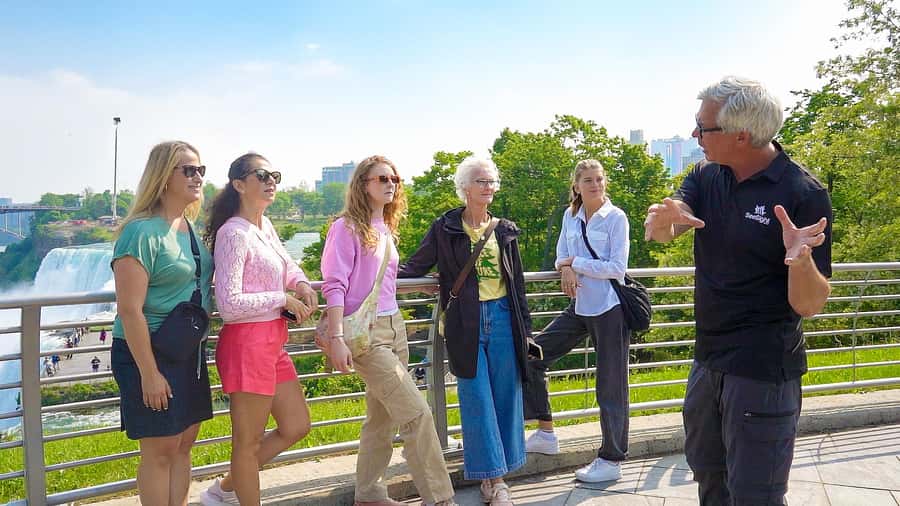 Niagara Falls USA: Boat Tour & Helicopter Ride with Transfer - Three ways to see Niagara Falls in five hours