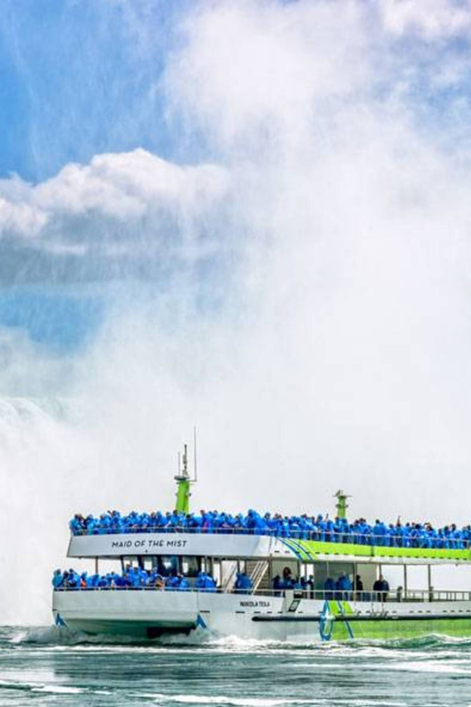 Niagara Falls USA: Full Day Tour with Fireworks - Maid of the Mist, Close Enough to Feel the Spray