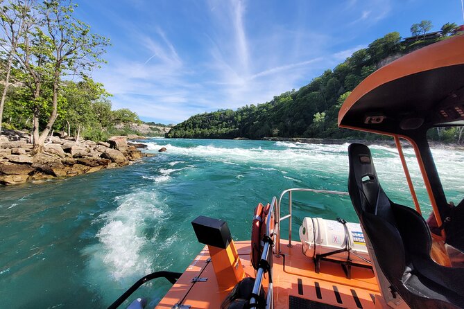 Niagara Falls USA, Open-Top (Wet) Jet Boat Tour - The Niagara Gorge and Whirlpool provide the main rush