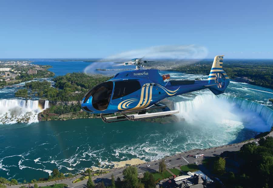 Niagara Falls, USA: Scenic Helicopter Flight over the Falls - Seeing Niagara Falls from the air