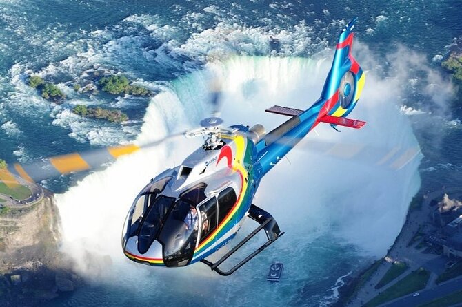 Niagara Falls VIP Private SUV Tour: Helicopter & Boat included - The helicopter flight over both falls