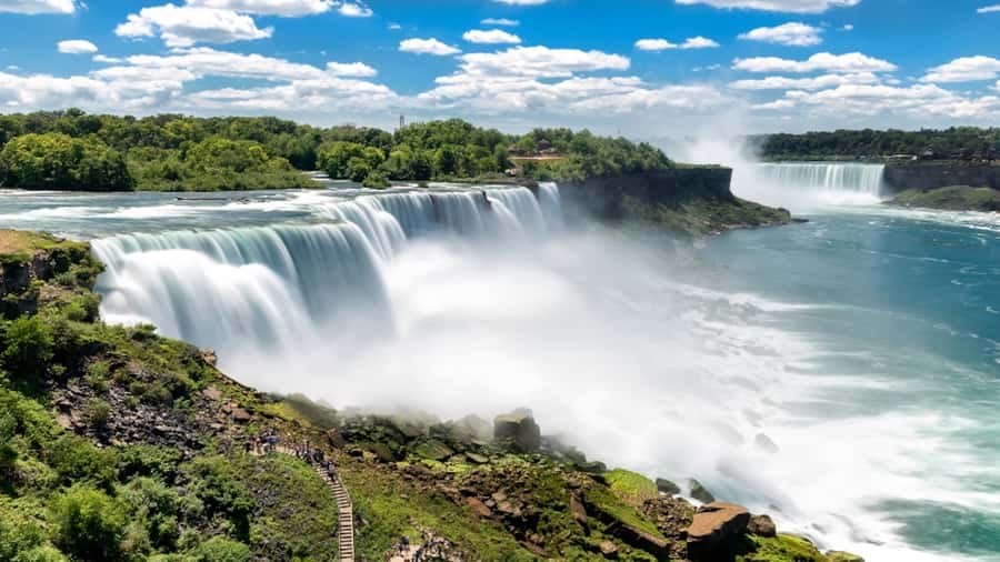 Niagara Falls Walking Tour with Maid of the Mist & Cave - Guides make the small group work