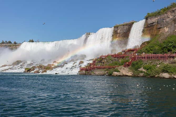 Niagara Falls with Outlet Shopping, 2-Day Tour from NYC - Canada after sunset and the illuminated falls