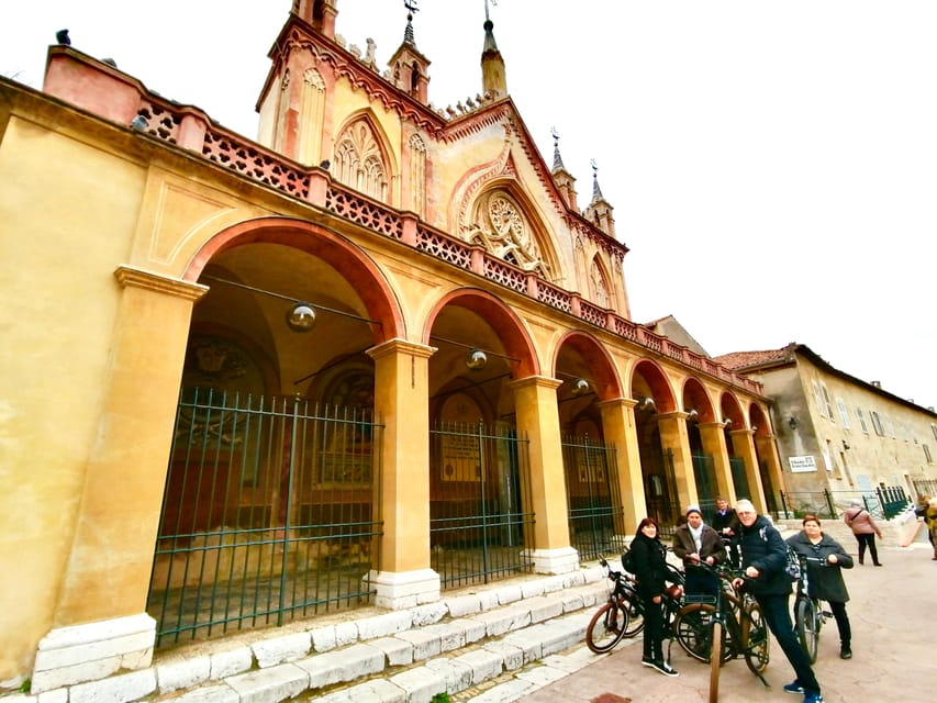 Nice: 7 Hills Monastery & Waterfall (EBike Tour Local Guide) - The waterfall and the Bay of Angels