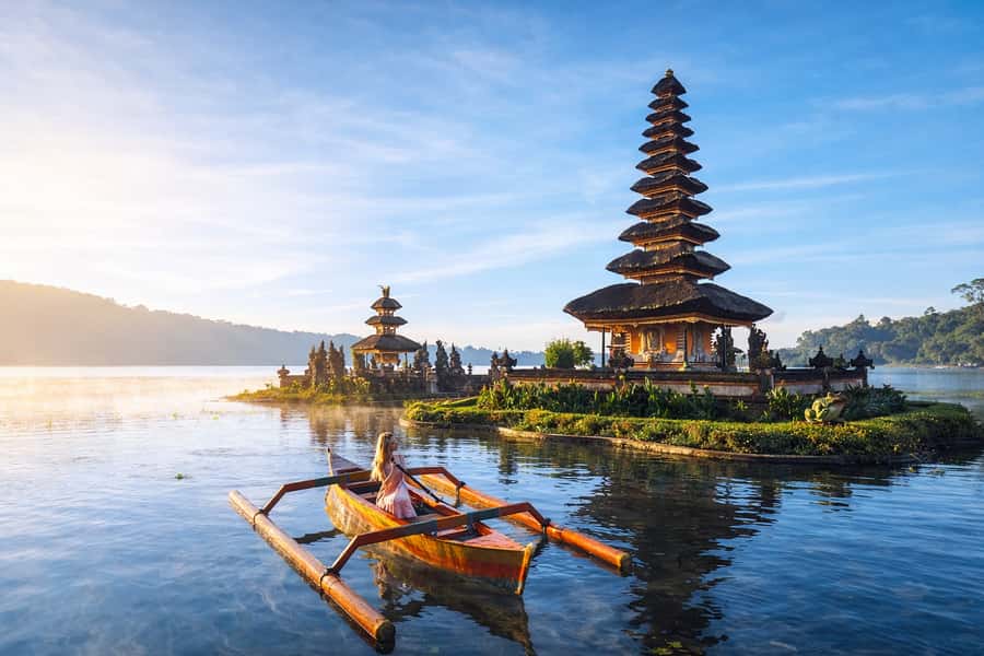 North Bali: Dolphin, Ulun Danu Temple, & Banyumala Waterfall - Swimming near the dolphins