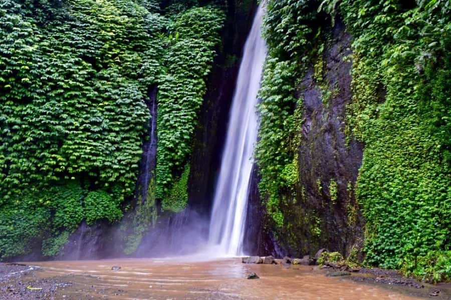 North Bali: Explore Munduk Waterfall Trekking Experience - Melanting Waterfall brings quiet and cool air