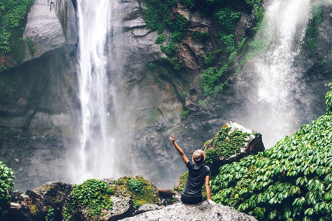 North Bali: Sekumpul Waterfalls and Ulun Danu Temple Tour - The steep return climb and who should skip it