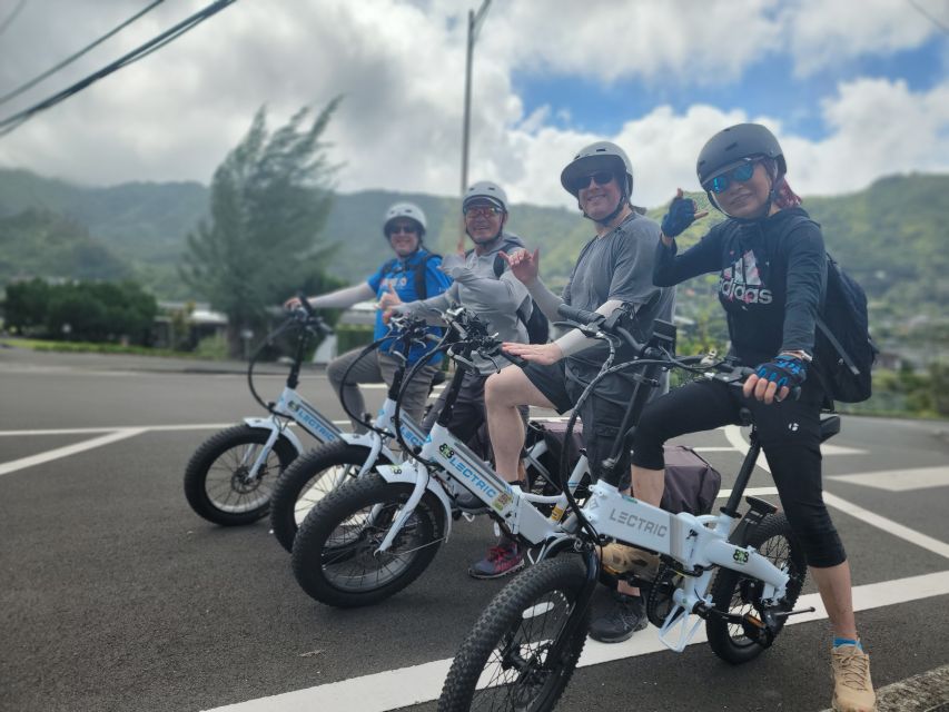 Oahu: Waikiki E-Bike Ride and Manoa Falls Hike - From Kuhio Village Tower to the edge of Manoa Valley